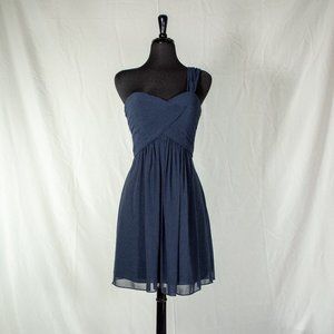 Bill Levkoff bridesmaid style 972 in Navy